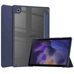 For Samsung Galaxy Tab A8 2021 SM-X205 Acrylic Smart Leather Tablet Case(Blue)