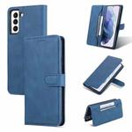 For Samsung Galaxy S22 5G AZNS Dream II Skin Feel Horizontal Flip Leather Case(Blue)