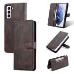 For Samsung Galaxy S22+ 5G AZNS Dream II Skin Feel Horizontal Flip Leather Case(Coffee)