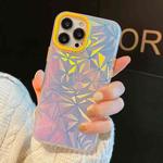 For iPhone 12 / 12 Pro Color Matching Lens Chameleon Series Protective Phone Case(Diamond Pattern)