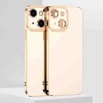 For iPhone 13 mini 6D Electroplated TPU Phone Case (White)