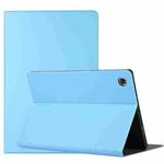 For Samsung Galaxy Tab A8 Voltage Craft Texture TPU Horizontal Flip Tablet Case(Sky Blue)