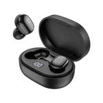 Borofone BW06 Manner True Wireless Digital Display Bluetooth Earphone with Charging Box(Black)