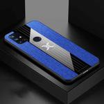 For OnePlus Nord N10 5G XINLI Stitching Cloth Texture Shockproof TPU Phone Case(Blue)