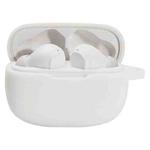 For JBL Wave 200TWS Silicone Earphone Protective Case(White)