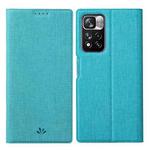 For Xiaomi Redmi Note 11 Pro ViLi DMX Series Shockproof Magnetic Flip Leather Phone Case(Blue)