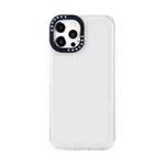 For iPhone 13 mini Black Lens Frame Transparent TPU Phone Case (Transparent)