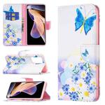 For Xiaomi Redmi Note 11 Pro / 11 Pro+ Colored Drawing Pattern Leather Phone Case(Butterfly Love)