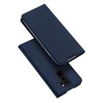 For Xiaomi Redmi Note 8 Pro DUX DUCIS Skin Pro Series Horizontal Flip PU + TPU Leather Case, with Holder & Card Slots(Blue)