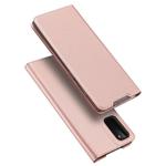 For Galaxy S20 DUX DUCIS Skin Pro Series Horizontal Flip PU + TPU Leather Case, with Holder & Card Slots(Pink)