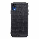 For Samsung Galaxy A03 Core Crocodile Texture Leather Phone Case(Black)