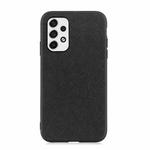 For Samsung Galaxy A53 5G Cross Texture Leather Phone Case(Black)