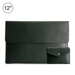 12 inch POFOKO Lightweight Waterproof Laptop Protective Bag(Dark Green)