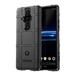 For Sony Xperia Pro-I Full Coverage Shockproof TPU Phone Case(Black)