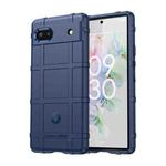 For Google Pixel 6a Full Coverage Shockproof TPU Phone Case(Blue)