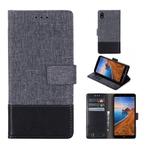 For Xiaomi Redmi 7A MUMXA MX102 Horizontal Flip Canvas Stitching Leather Case with Holder & Card Slots & Wallet(Black)