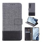 For Xiaomi Mi Note 10 MUMXA MX102 Horizontal Flip Canvas Stitching Leather Case with Holder & Card Slots & Wallet(Black)