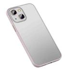 For iPhone 13 Matte PC + TPU Phone Case(Pink)