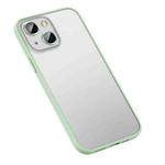 For iPhone 13 Matte PC + TPU Phone Case(Green)
