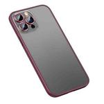 For iPhone 12 Pro Max Matte PC + TPU Phone Case(Red)