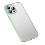 For iPhone 12 Pro Max Matte PC + TPU Phone Case(Green)
