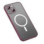 For iPhone 13 MagSafe Matte Phone Case(Red)