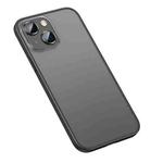 For iPhone 13 mini Matte PC + TPU Phone Case (Black)