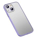For iPhone 13 mini Matte PC + TPU Phone Case (Purple)