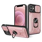 For iPhone 11 Sliding Camshield Card Phone Case (Rose Gold)