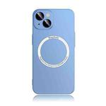 For iPhone 12 Pro Max Frosted PC Magsafe Case(Sierra Blue)