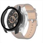 For Huawei Watch GT 3 46mm PC + Tempered Glass Watch Protective Case(Black)