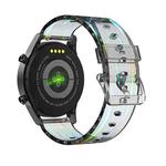20mm Aurora Translucent Watch Band(Black)