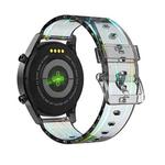 22mm Aurora Translucent Watch Band(Black)