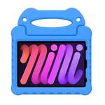 For iPad mini 6 EVA Tablet Case with Holder(Blue)