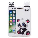 For iPhone 7 Plus / 8 Plus Shockproof Cartoon TPU Protective Case(Panda)