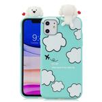 For iPhone 11 Pro Max Shockproof Cartoon TPU Protective Case(Clouds)