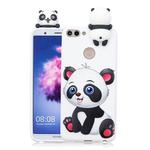 For Huawei Enjoy 7s Shockproof Cartoon TPU Protective Case(Panda)