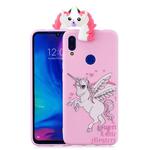 For Xiaomi Redmi Note 7 Shockproof Cartoon TPU Protective Case(Unicorn)