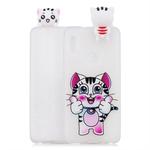 For Xiaomi Redmi Note 5 Pro Shockproof Cartoon TPU Protective Case(Cat)
