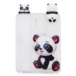 For Xiaomi Redmi Note 5 Pro Shockproof Cartoon TPU Protective Case(Panda)