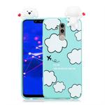For Huawei Mate 20 Lite Shockproof Cartoon TPU Protective Case(Clouds)