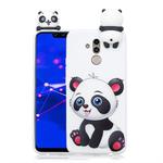 For Huawei Mate 20 Lite Shockproof Cartoon TPU Protective Case(Panda)