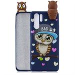 For Huawei P30 Pro Shockproof Cartoon TPU Protective Case(Blue Owl)