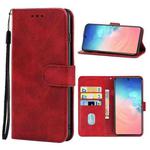 Leather Phone Case For Samsung Galaxy S20 FE 5G / S20 Lite / S20 Fan Edition / S20 FE 4G / S20 FE 2022(Red)