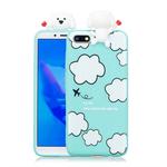 For Huawei Y5 (2018) Shockproof Cartoon TPU Protective Case(Clouds)