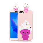 For Huawei Y5 (2018) Shockproof Cartoon TPU Protective Case(Ice Cream)