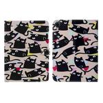 Colored Drawing Horizontal Flip Leather Tablet Case For iPad mini 6(Kitty)