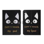 Colored Drawing Horizontal Flip Leather Tablet Case For iPad mini 6(Cat Ears)