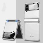 For Samsung Galaxy Z Flip3 5G GKK Magnetic Hinge Full Coverage Phone Case(Silver)