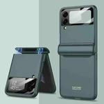 For Samsung Galaxy Z Flip3 5G GKK Magnetic Hinge Full Coverage Phone Case(Green)